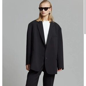 The Frankie Shop Bea Blazer Black Size S NWT
